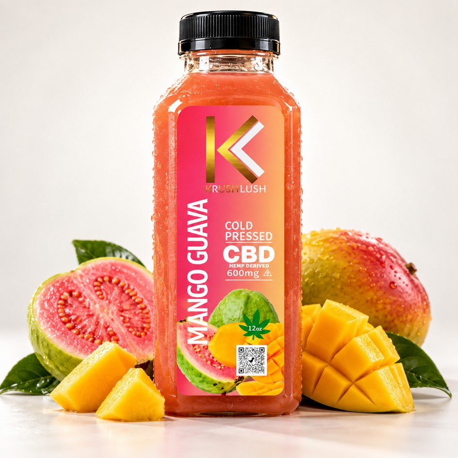 Mango Guava botanical beverage with mango and guava
